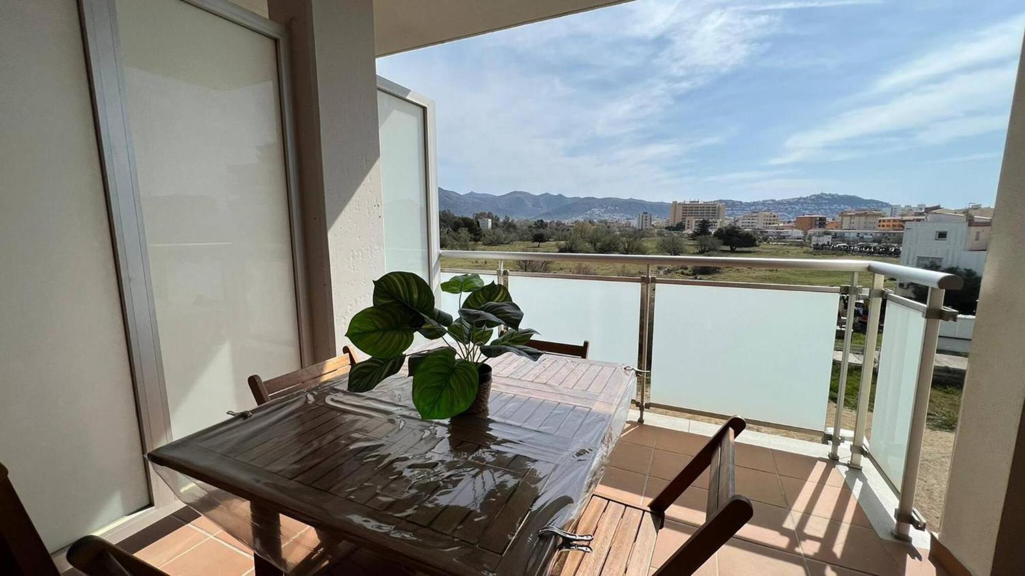 Apartamento Acogedor Con Piscina En Santa Margarita Av-21 Roses Exterior foto