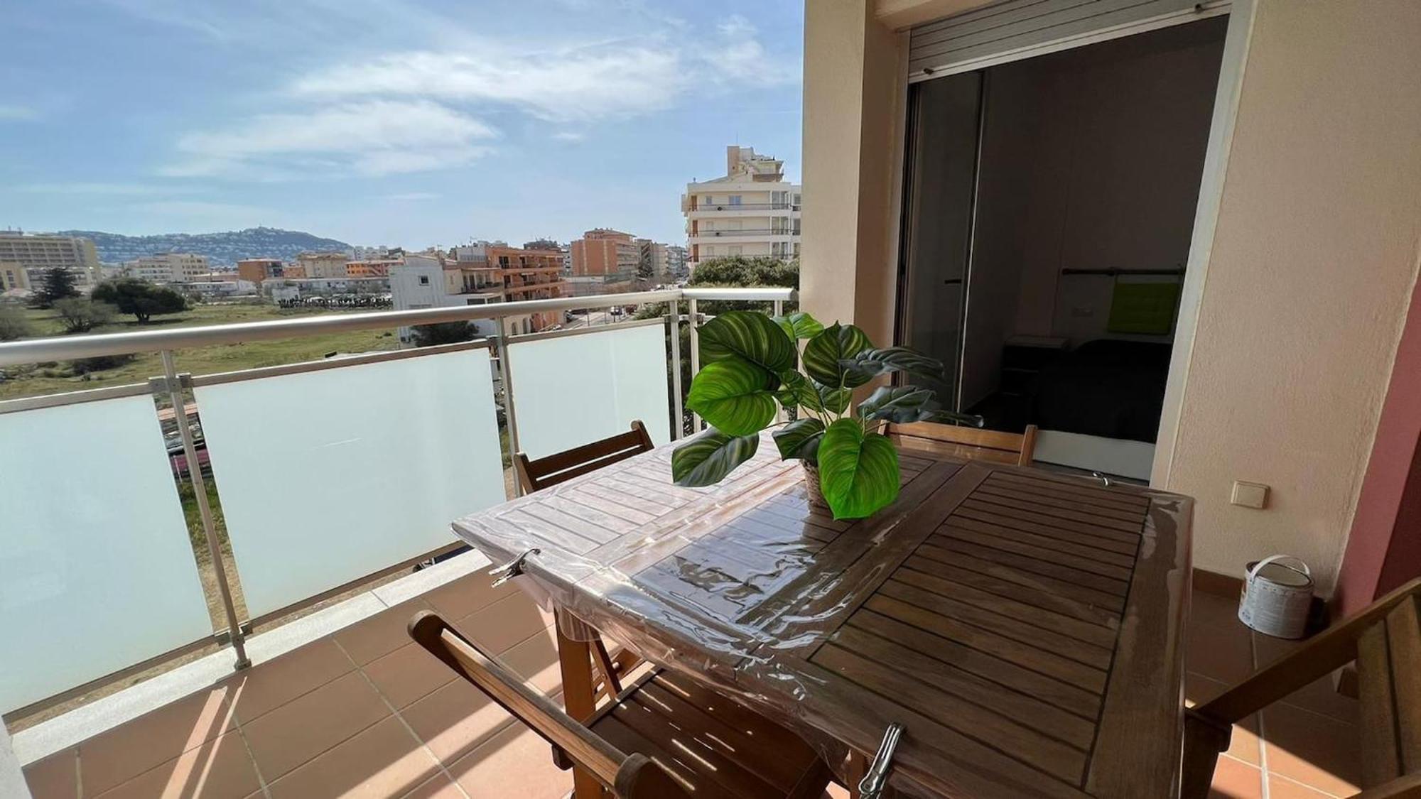 Apartamento Acogedor Con Piscina En Santa Margarita Av-21 Roses Exterior foto
